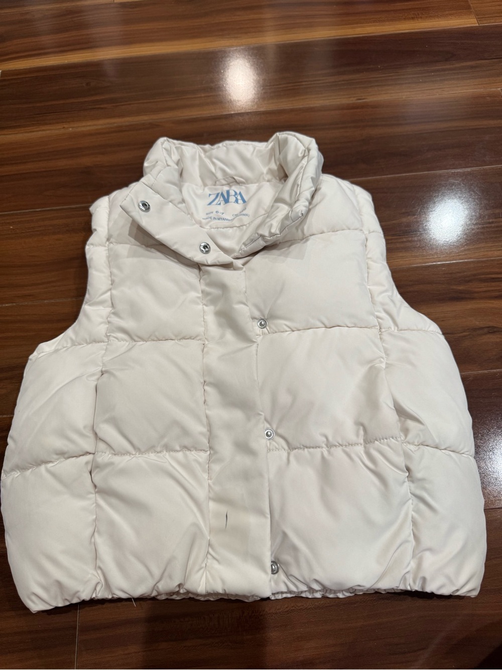 Zara Quilted Puffer Vest for Kids